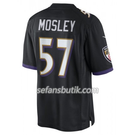 Baltimore Ravens Tröjor C.J. Mosley 57 Nike Svart - Herr Baltimore Ravens Tröjor C.J. Mosley 57 Nike Svart - Herr